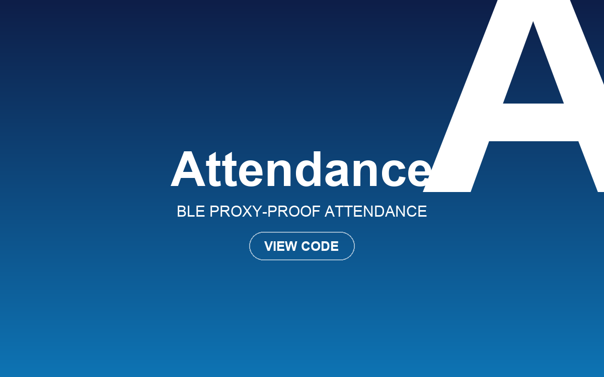 Attendance app