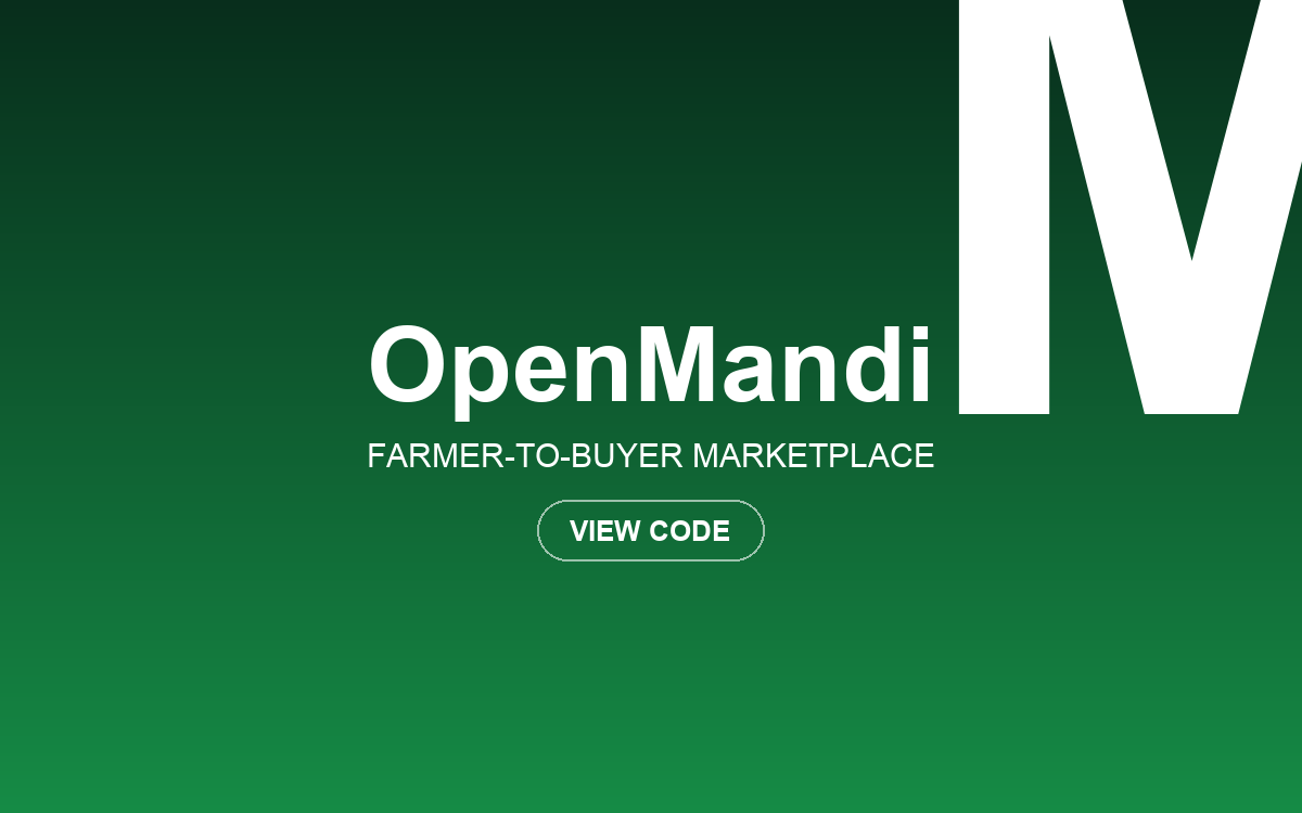 OpenMandi marketplace
